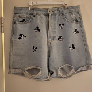 Mickey Jean shorts